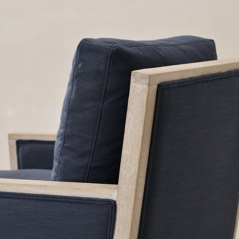 Sanford Down Swivel Armchair - Modern Swivel Chair | Swivel Accent Chairs | Kinwell Furniture | Swivel Armchairs